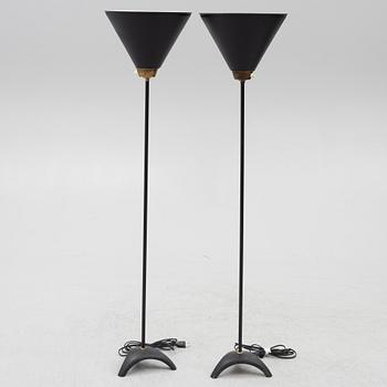 Golvlampor, modell G-12, EWÅ, ett par, 1900-talets mitt.