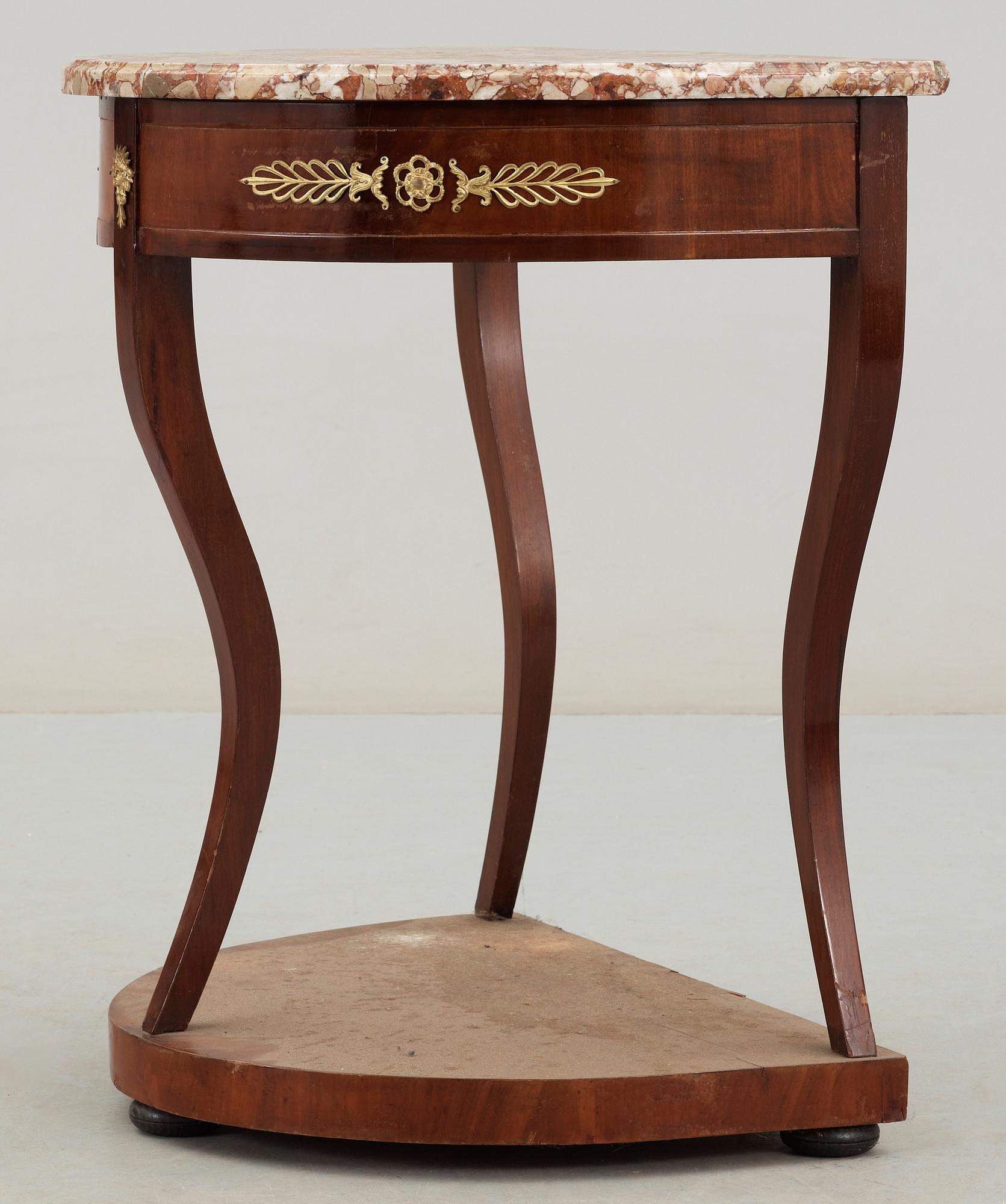 KONSOLBORD, empirestil, 1800-talets andra hälft.