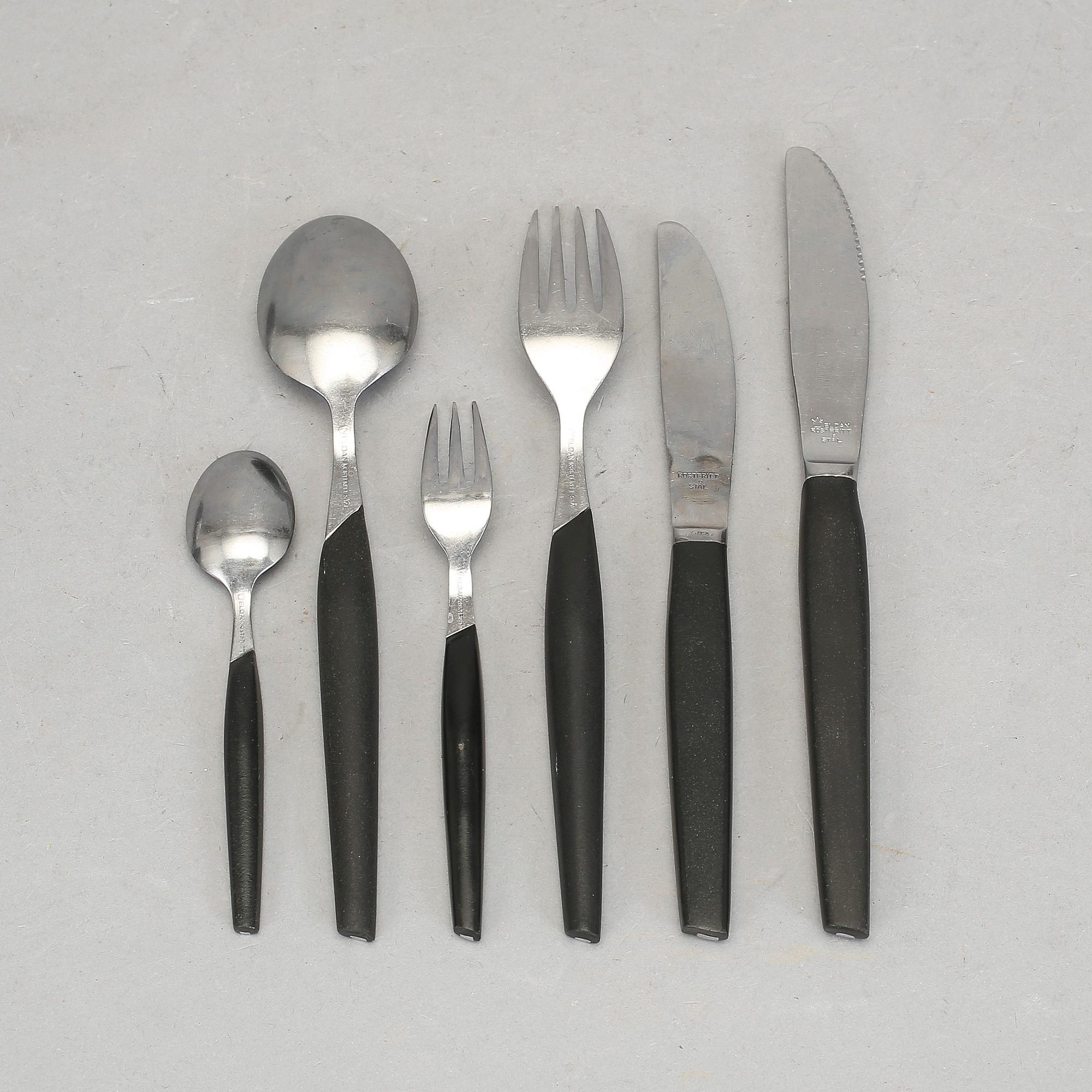 BESTICK, 36 delar, "Eldan", 1960-tal.