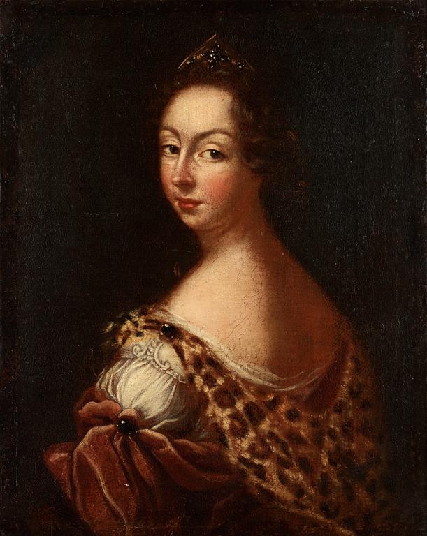 Amalia Wilhelmina von Königsmarck, Self portrait.