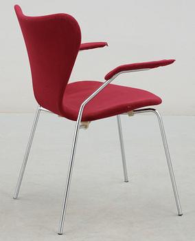 KARMSTOL, "Sjuan", Arne Jacobsen, Fritz Hansen, 1970.