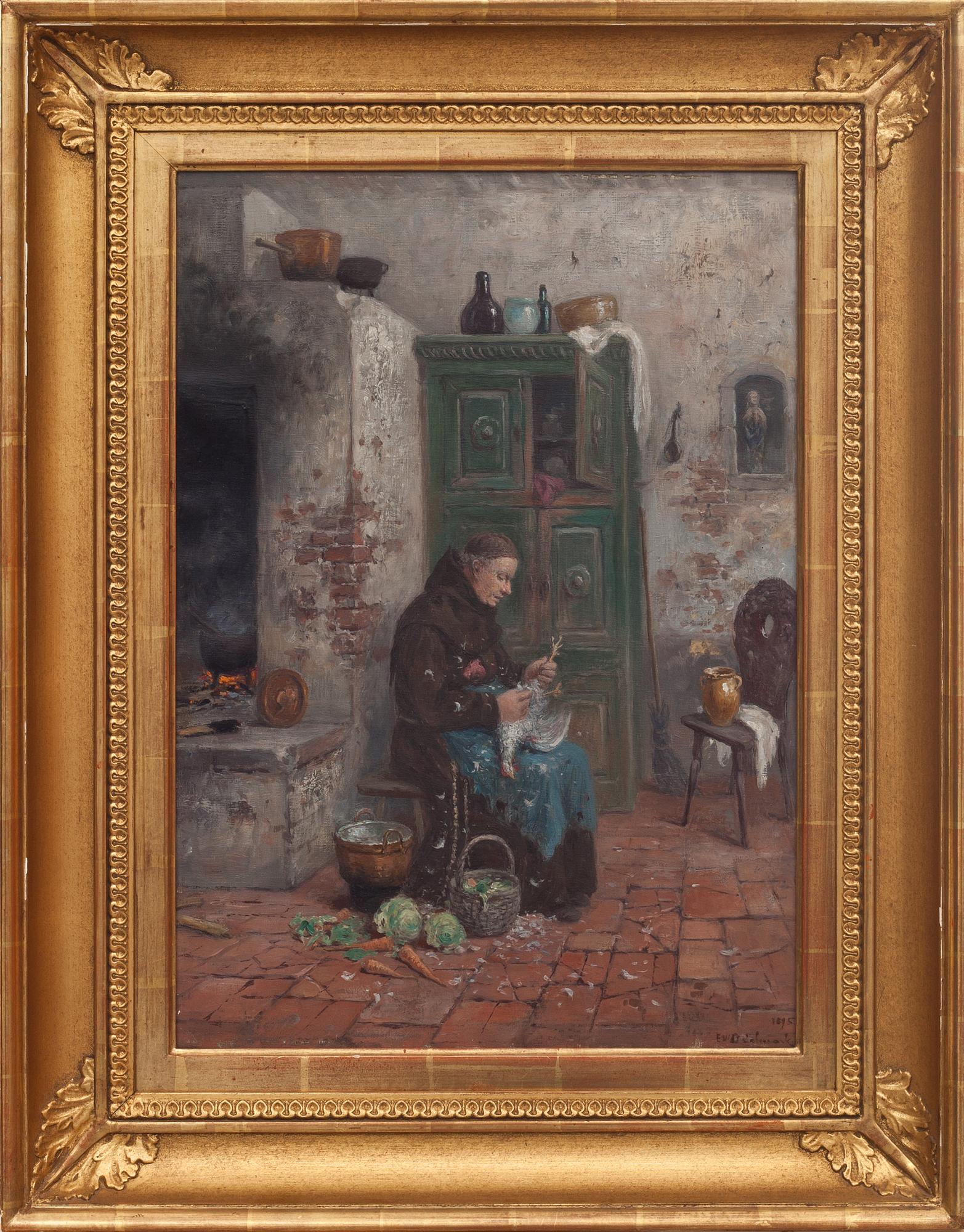 FRANS WILHELM ODELMARK, olja på duk, signerad och daterad 1895.
