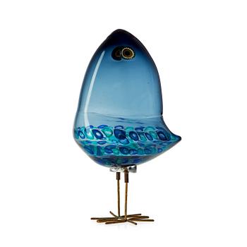 144. An Alessandro Pianon 'Pulcino' glass bird, Vistosi, Italy 1960's.