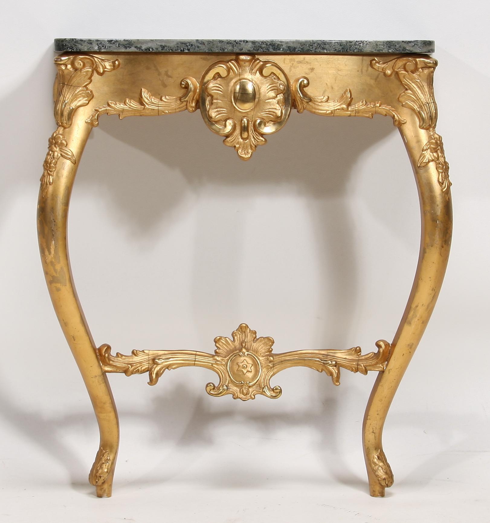 KONSOLBORD, rokokostil, 1900-tal.