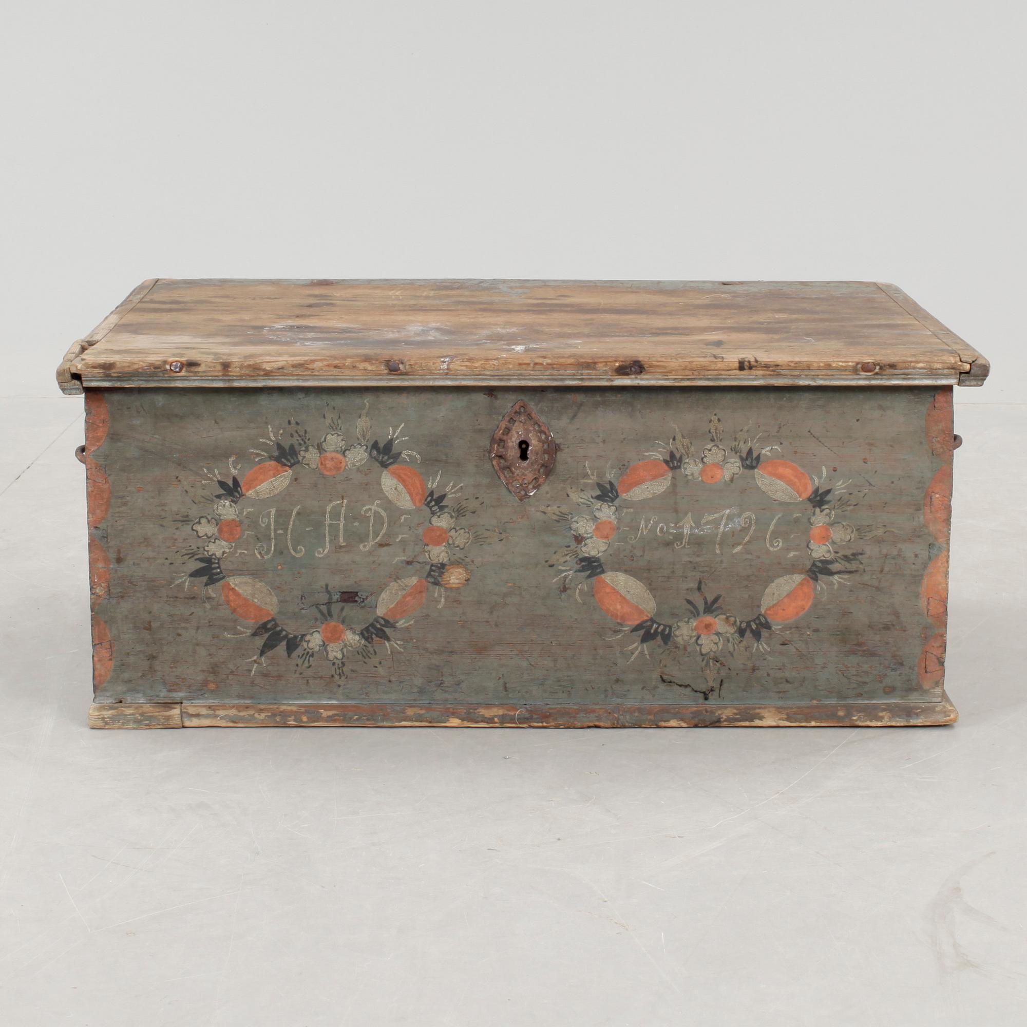 KISTA, allmoge, Hälsingland, enligt uppgift från Färila,  bär datering 1796.