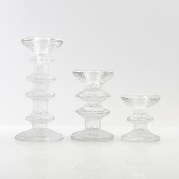 Timo Sarpaneva, candle holders 6 pcs "Festivo", Iittala Finland.