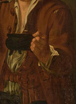 Okänd konstnär, möjligen England, tidigt 1800-tal, Ätande gosse.