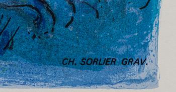 MARC CHAGALL, affisch, Sorlier 1973.