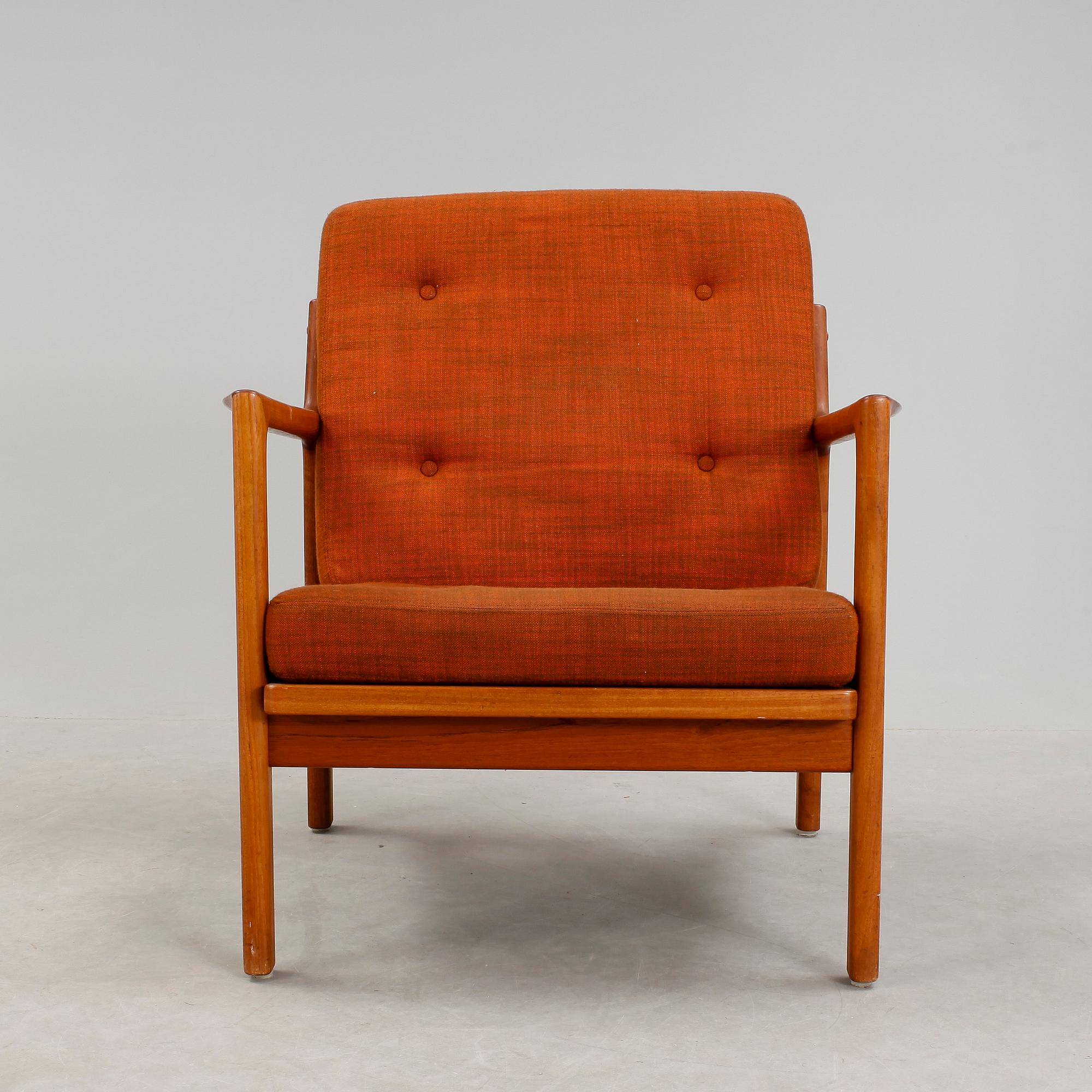 FÅTÖLJ, 1950/60-tal.