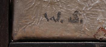 WIKING SVENSSON, olja på duk, sign.