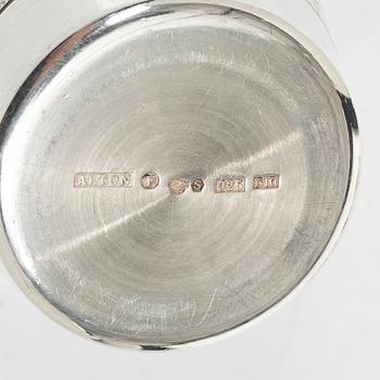 A set of twelve Swedish sterling silver cups, mark of Alton Guldvaru Ab, Falköping 1981.