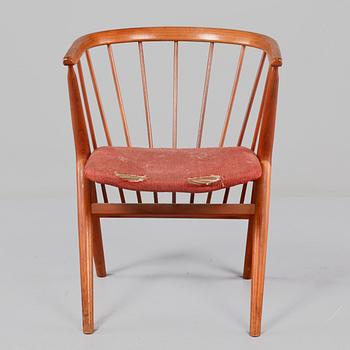 KARMSTOL, "No 8", Helge Sibast, för Sibast Furniture, Danmark, 1950/1960-tal.