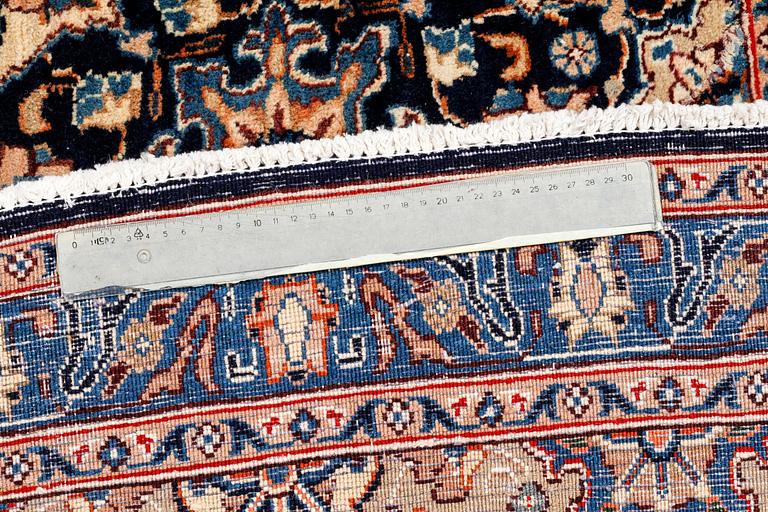 A KASHMAR RUG, 385 x 297 cm.