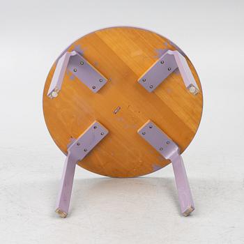 Table, Gärsnäs, and a pair of No. 65 children's chairs by Alvar Aalto.