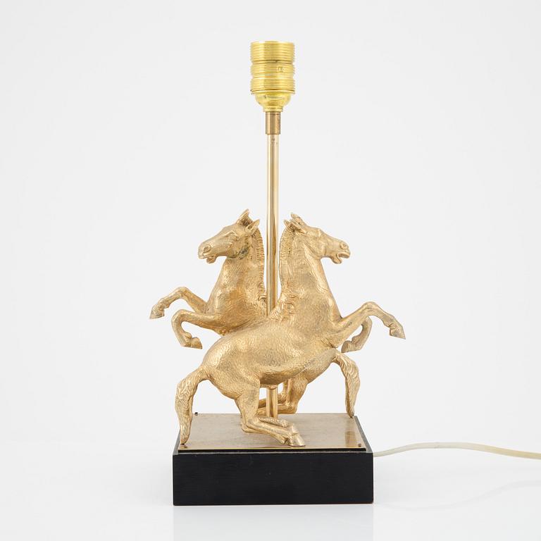 A 1970's table lamp.