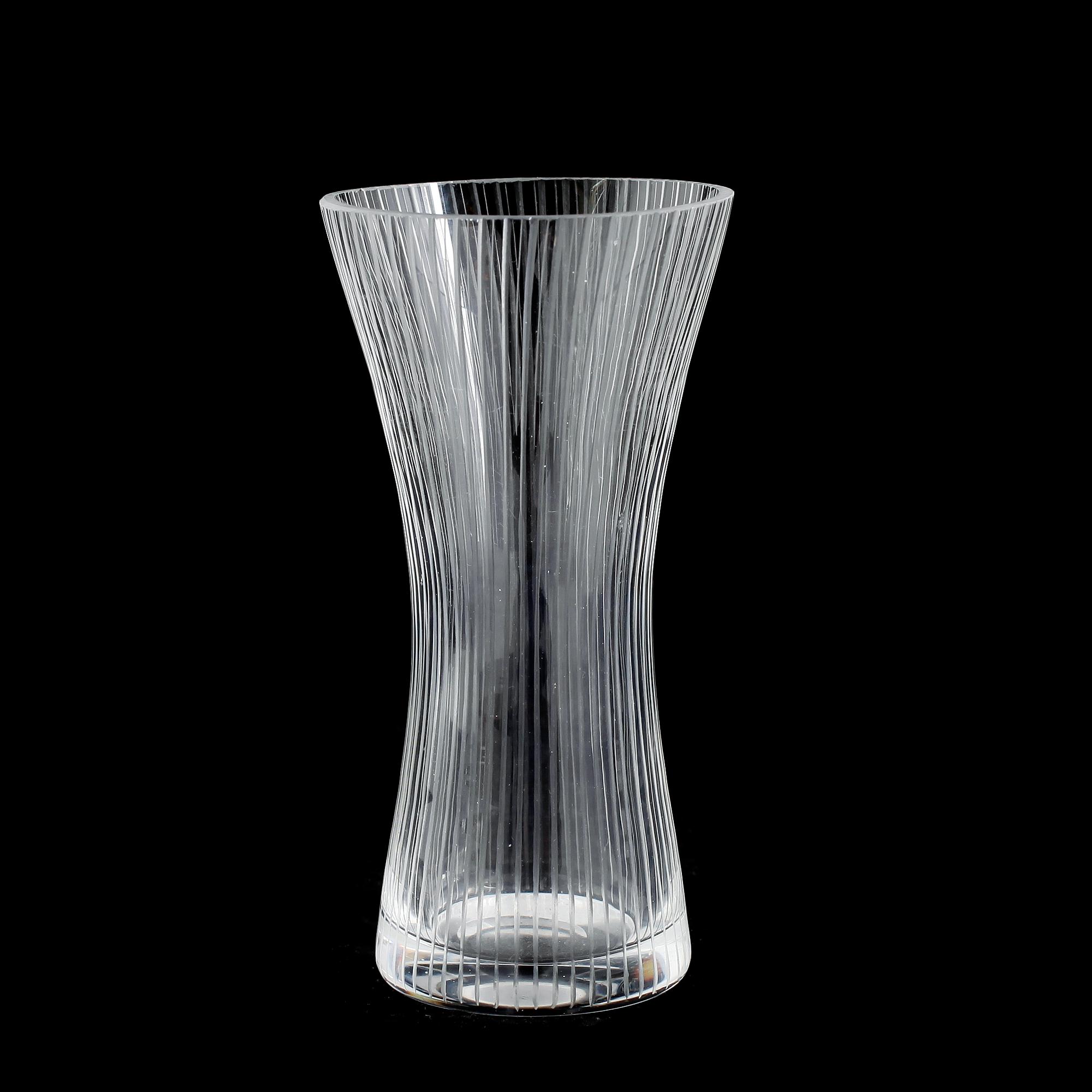 VAS, glas, Tapio Wirkkala, Ittala, Finland, signerad.