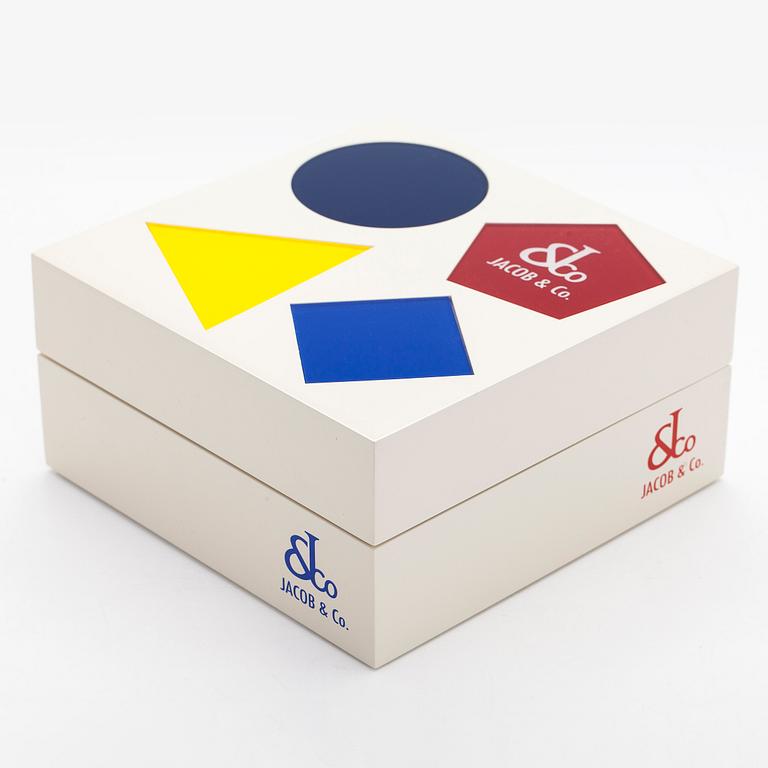 Jacob & Co, Five Time Zones, wristwatch, 47 mm.