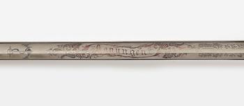 SABEL, m/1878, för officer vid flottan.