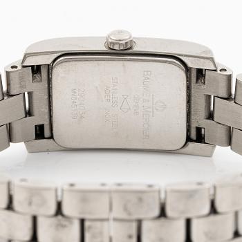 Baume & Mercier, Hampton, "Tropical Dial", wristwatch, 20 x 26 (34) mm.