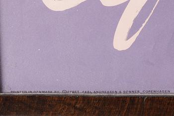 Otto Nielsen, a vintage 'Africa SAS Scandinavian Airlines System' poster, Denmark, circa 1958.