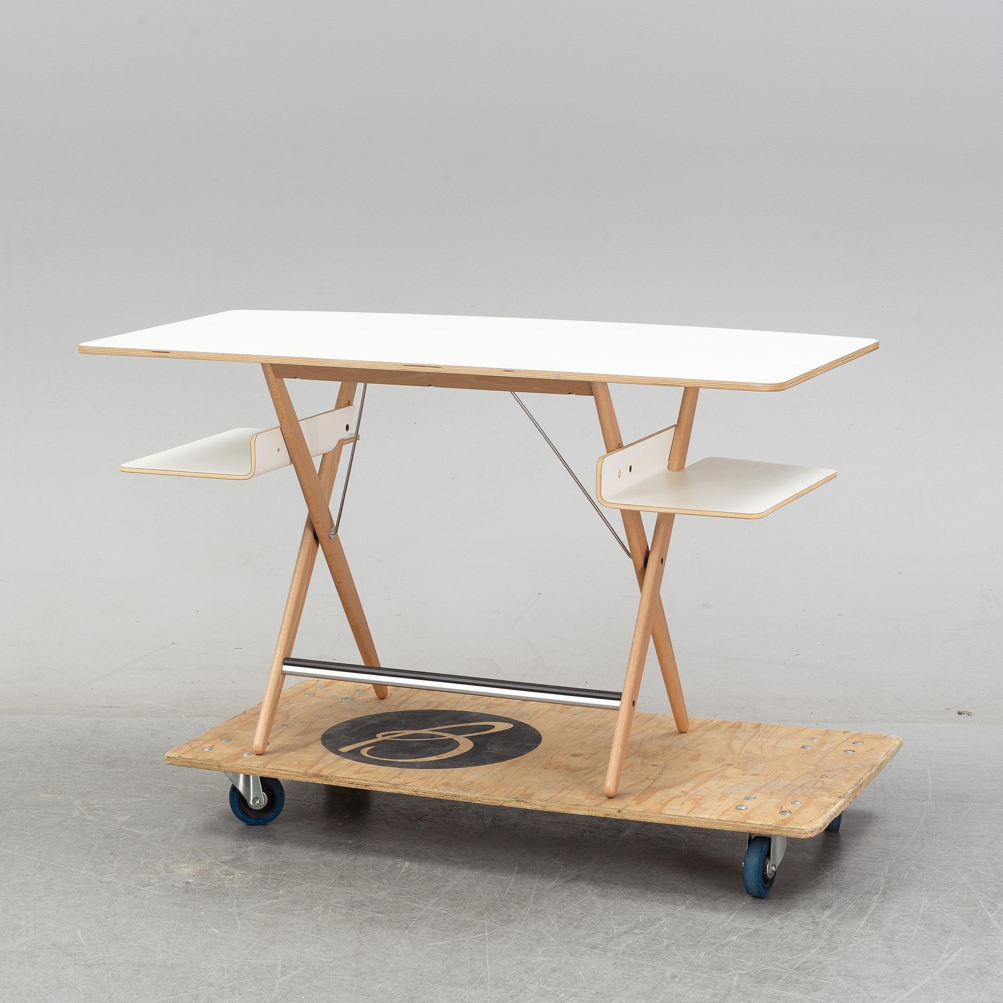 A 'Scrittarello' desk by Achille Castiglioni designed 1996.