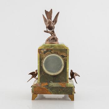 Table pendulum clock, late 19th century.