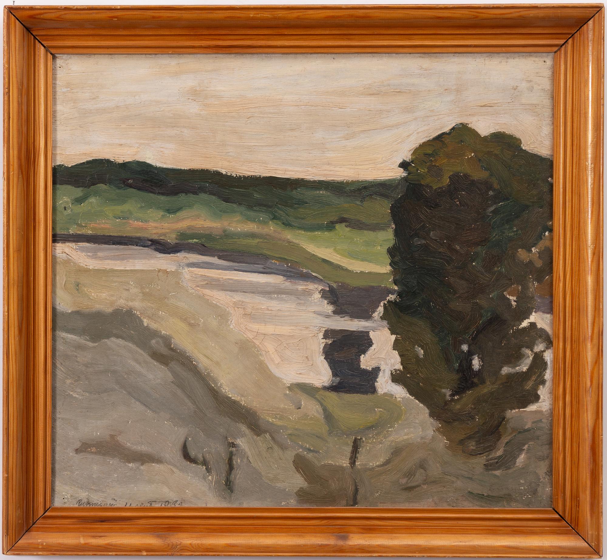 Evert Lundquist, landscape.