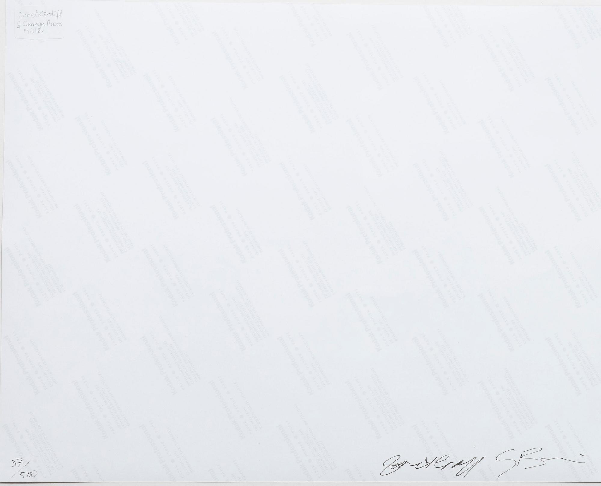 Janet Cardiff George Bures Miller, "Still from The Berlin Files", 2003.