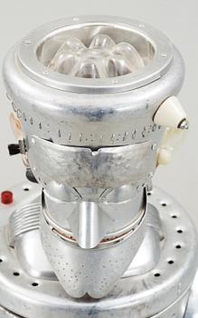SKULPTUR, metall, glas samt plast, "Frankenstein Robot", Clayton Bailey, 1987.