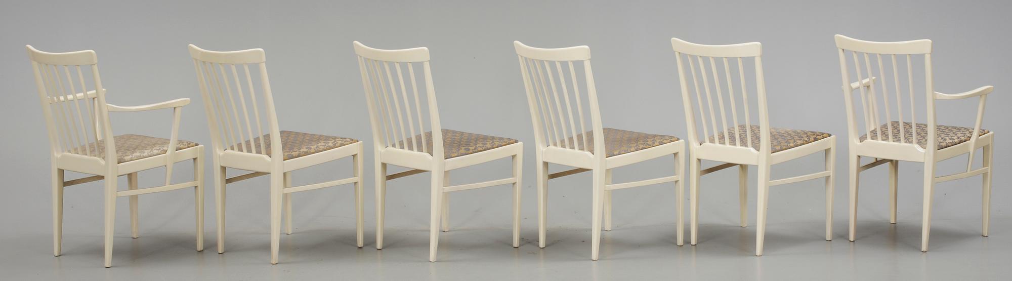 MÖBELGRUPP, 7 delar, "Herrgården", Carl Malmsten,  Bodafors, daterade 1958.