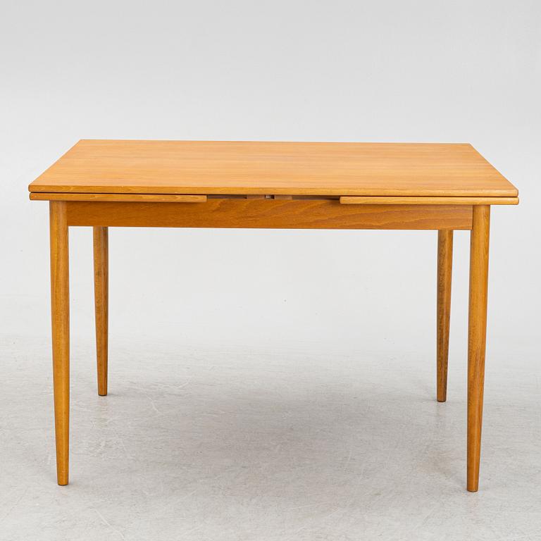 Dining table, teak, Edsbyverken, 1950s/60s.