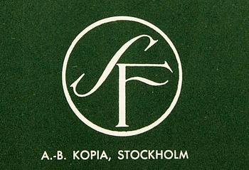 POSTER, 1955, Ingmar Bergman, SF A-B  Kopia Stockholm.