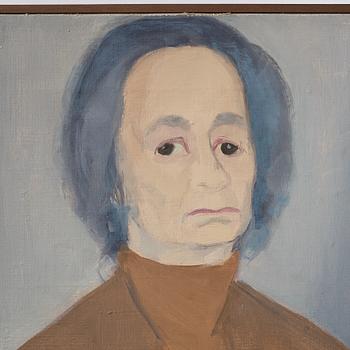 Vera Frisén, , oil on relined canvas, signed.