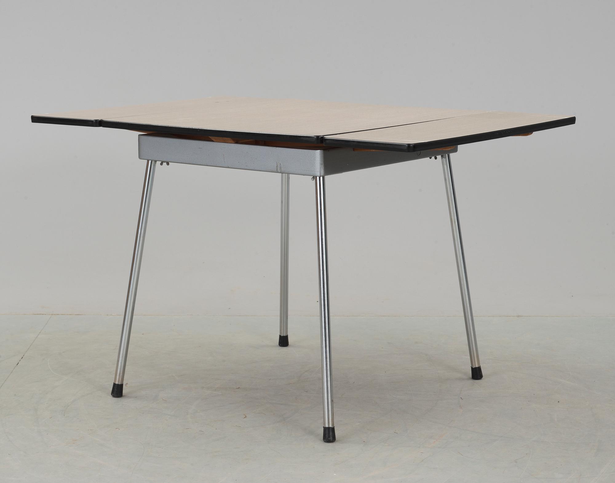 SKIVBORD, "Sterling", Stålrörsmöbler Haugesund, 1950-tal.