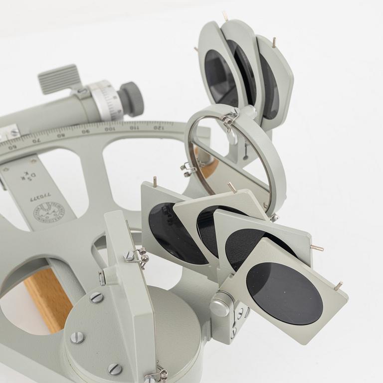 Trommel-sextant, VEB Frieberger Präzisionsmechanik, Freiberg, Tyskland.