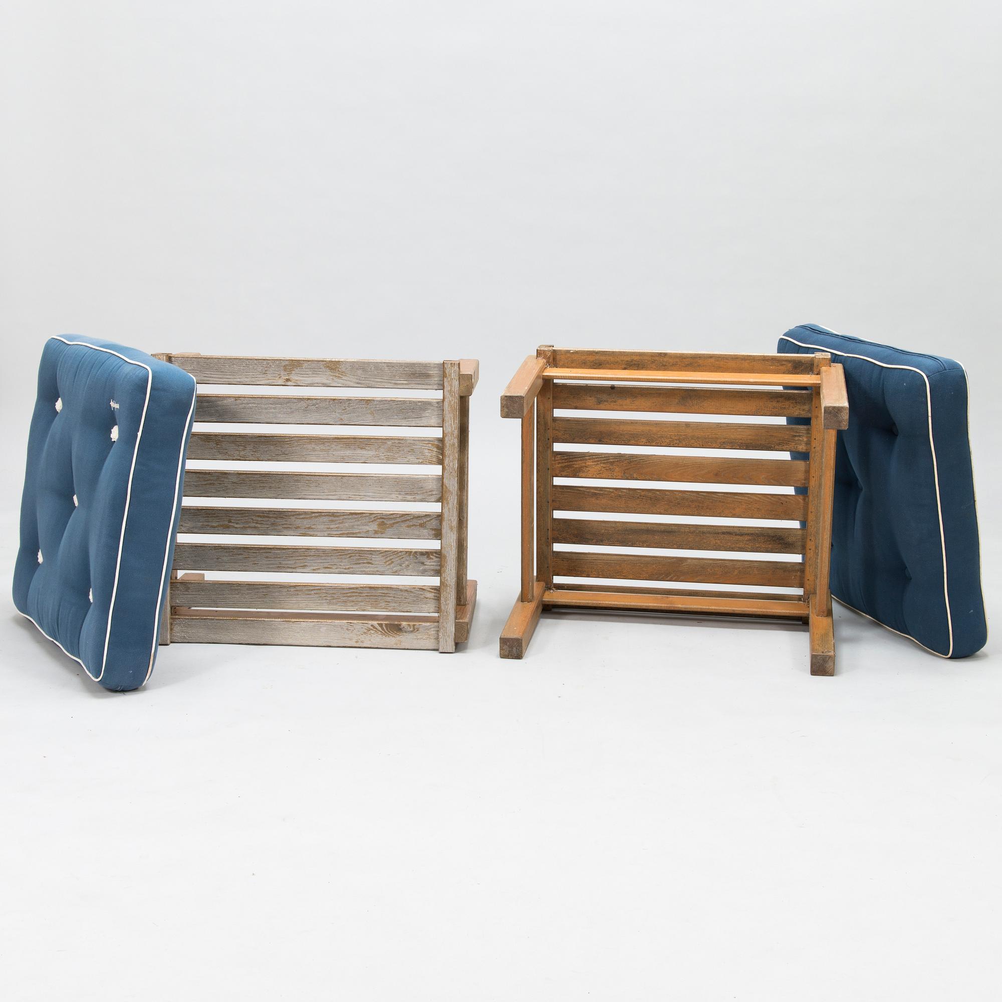 ELSA STACKELBERG, PUUTARHAKALUSTO, 7 osaa, Fri Form, Ruotsin. 1990-luku.