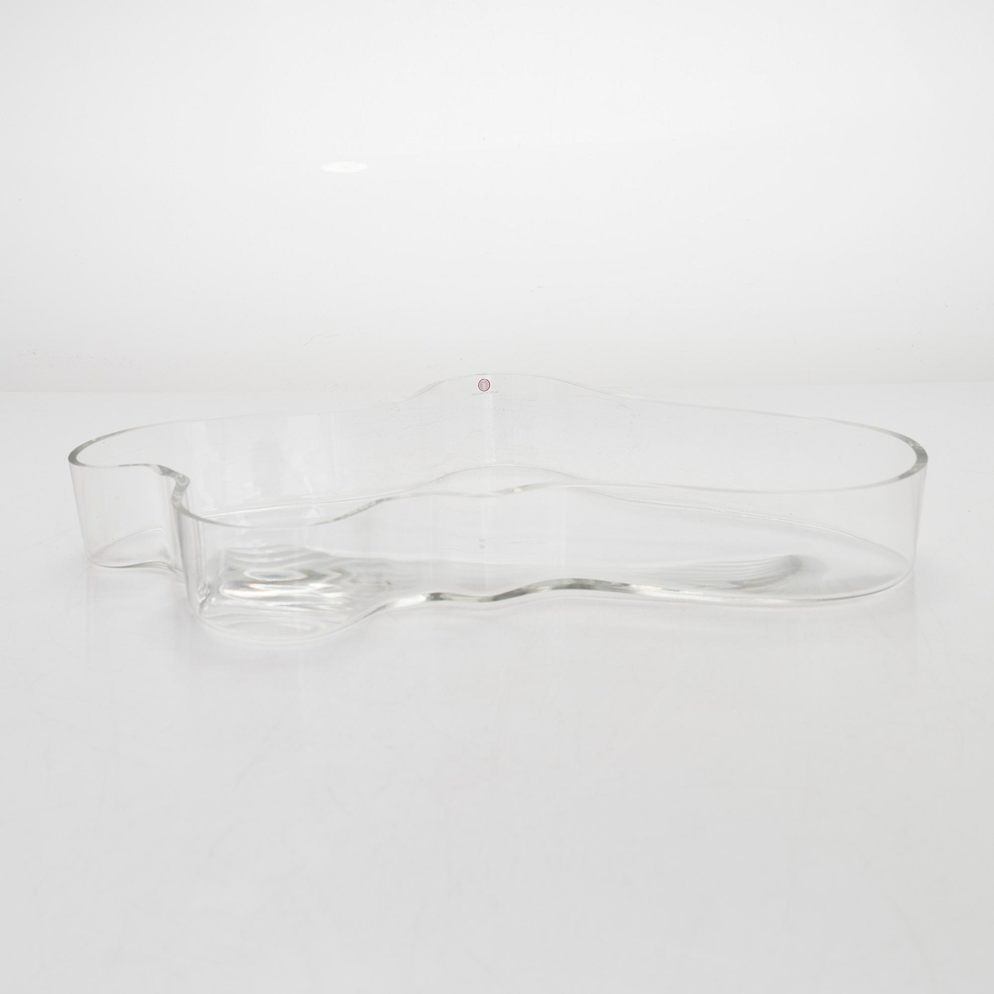 Alvar Aalto, skål, signerad Alvar Aalto 844/1990, Iittala.