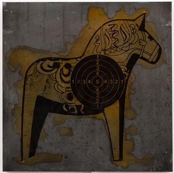 Peter Johansson, "The final solution to the problem of sculpture", polyptyk, 16 delar.