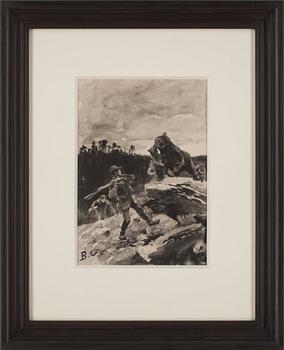 Bruno Liljefors, Bear Hunt.