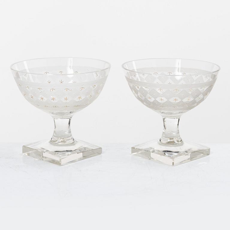 Kosta, Champagne glasses, 15 pcs, "Odelberg".