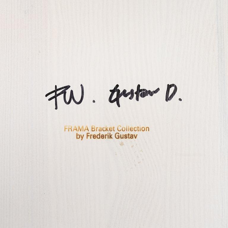 Frederik Gustav, "Bracket Chair", 2 st., Frama, Köpenhamn, Danmark 2023.