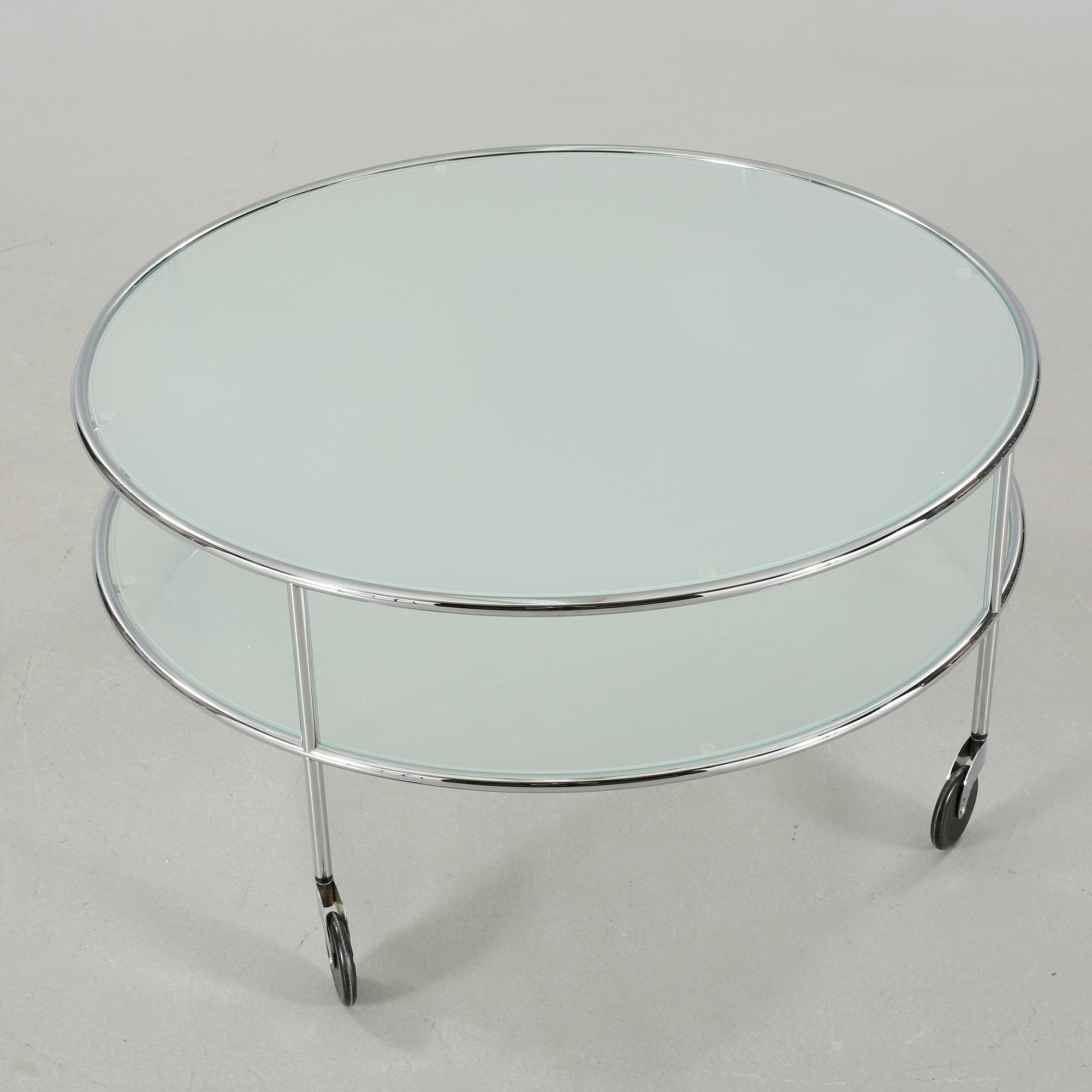 A coffee table named "Chicago", designed by Gunilla Allard for Lammhults, 21th century.