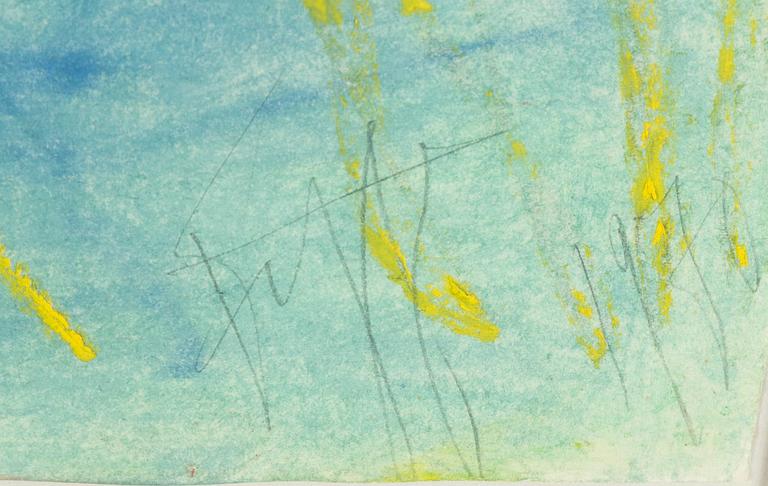 EDDIE FIGGE, gouache, signed and dated 1970.