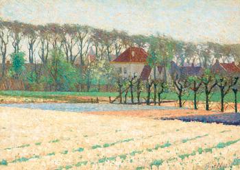 237. Hart Ferdinand Nibbrig, Fields in bloom.