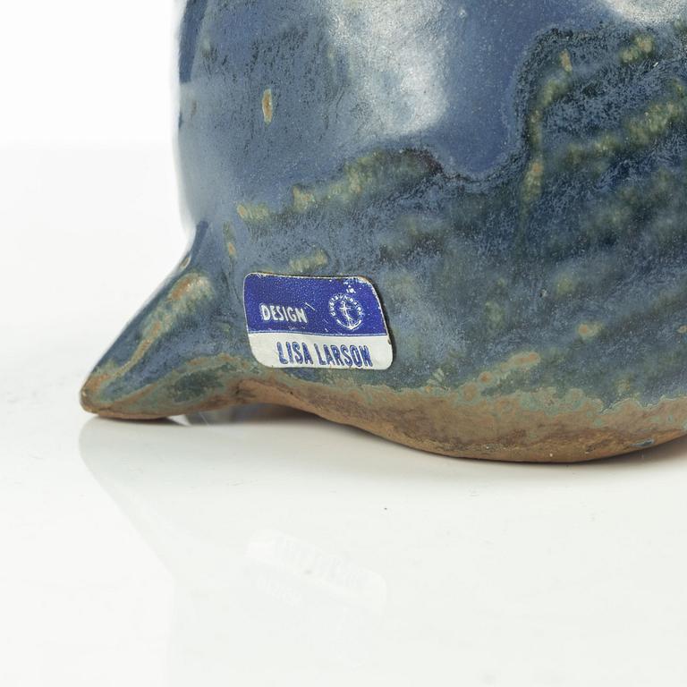 Lisa Larson, figurin, stengods, "Spökmusen" ur serien "Menageri", Gustavsberg.