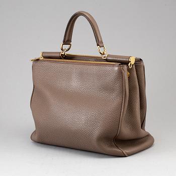 DOLCE & GABBANA, a '"Miss Sicily' leather handbag.