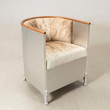 Mats Theselius, armchair "Aluminium Chair", Källemo.