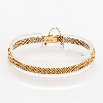 An 18K gold bracelet, Grün Huge & Co.