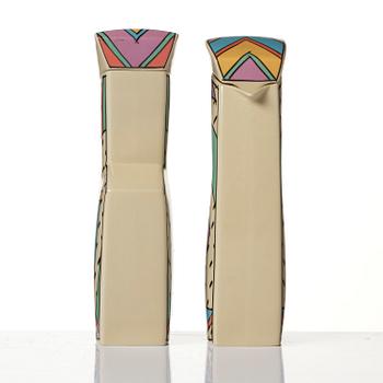 Dorothy Hafner, a 47-piece "Flash" ceramic dinner service, Rosenthal, Germany, post 1984.