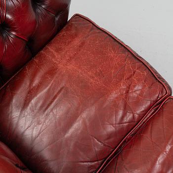 Soffa, Chesterfield-modell, senare delen av 1900-talet.